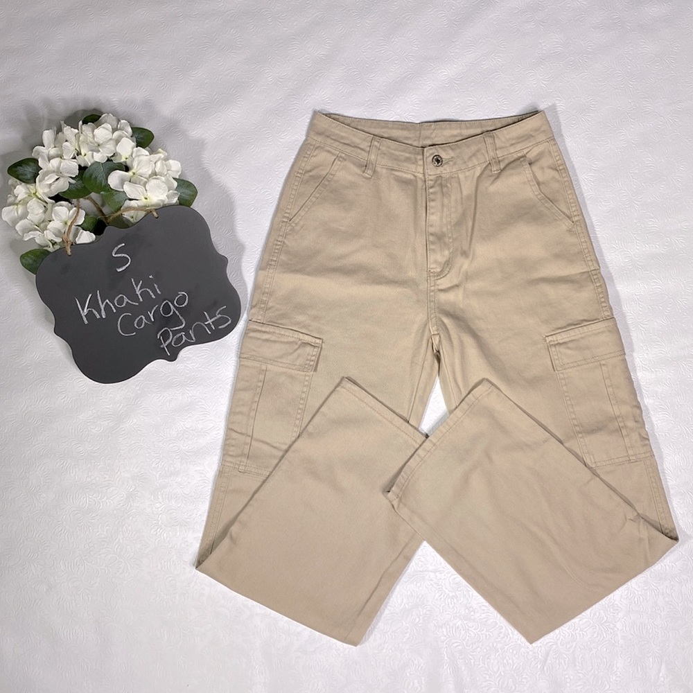 Khaki Cargo Pants Size Small US 4